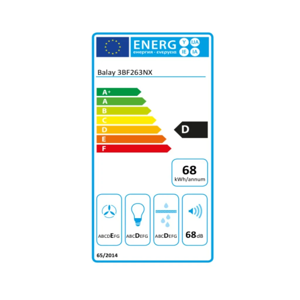 Hotte standard balay 3bf263nx 53 cm 300 m3 h 115w d multicouleur anthracite acier s042232359. Diaytar transforme l'essai du e-commerce généraliste en vous offrant une expérience curated, qualitative et surprenante