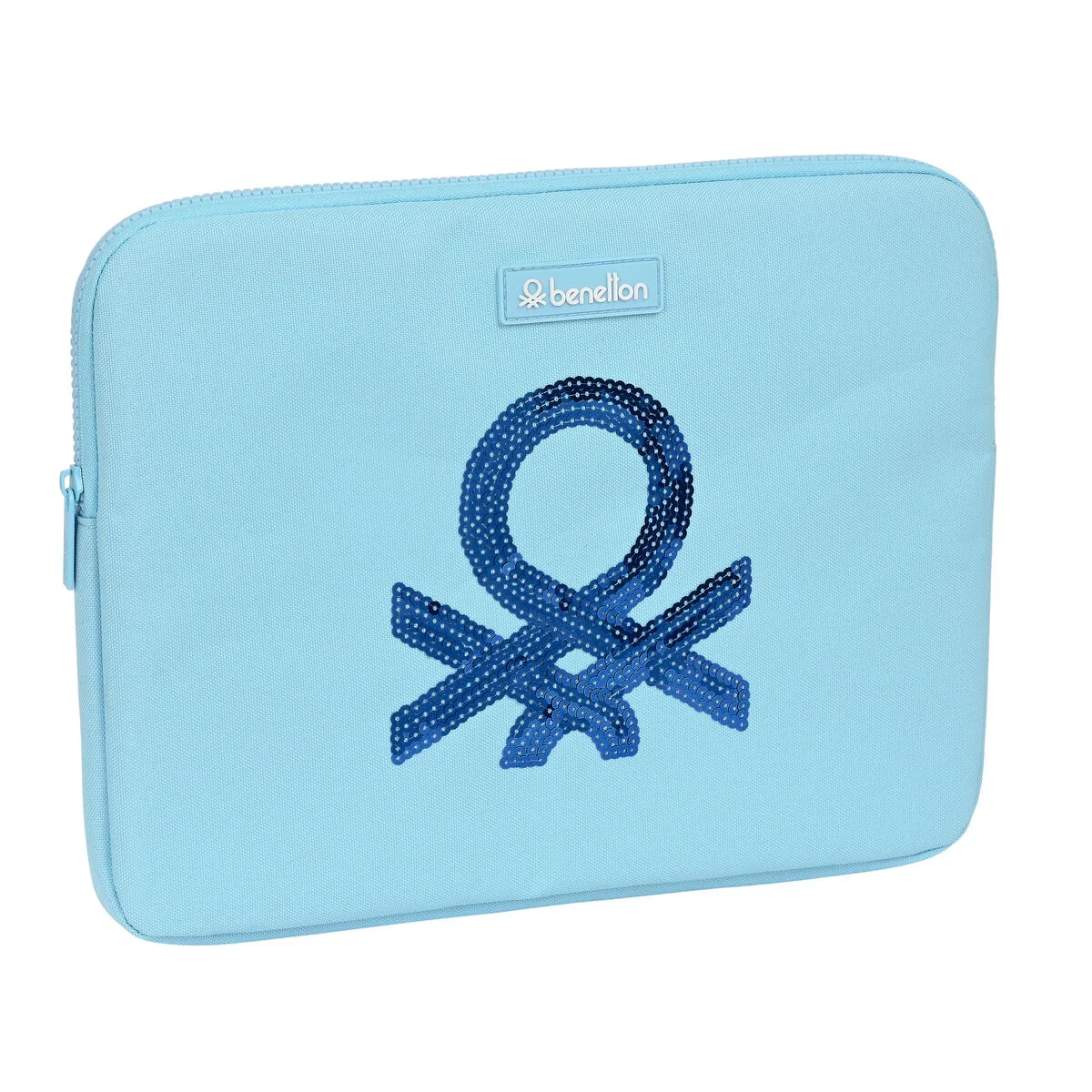 Housse d ordinateur portable benetton sequins bleu clair 34 x 25 x 2 cm s430825483. Diaytar, c'est la vitrine ultime des produits qui comptent vraiment, ceux qui simplifient et embellissent existant.
