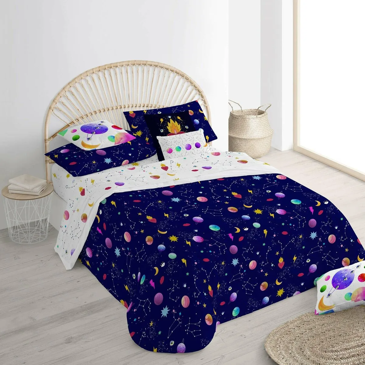 Housse de couette decolores cosmos multicouleur 175 fils 140 x 200 cm goulot de bouteille s981090420. Diaytar, le curateur de votre style de vie moderne, à travers une offre généraliste constamment renouvelée et actualisée