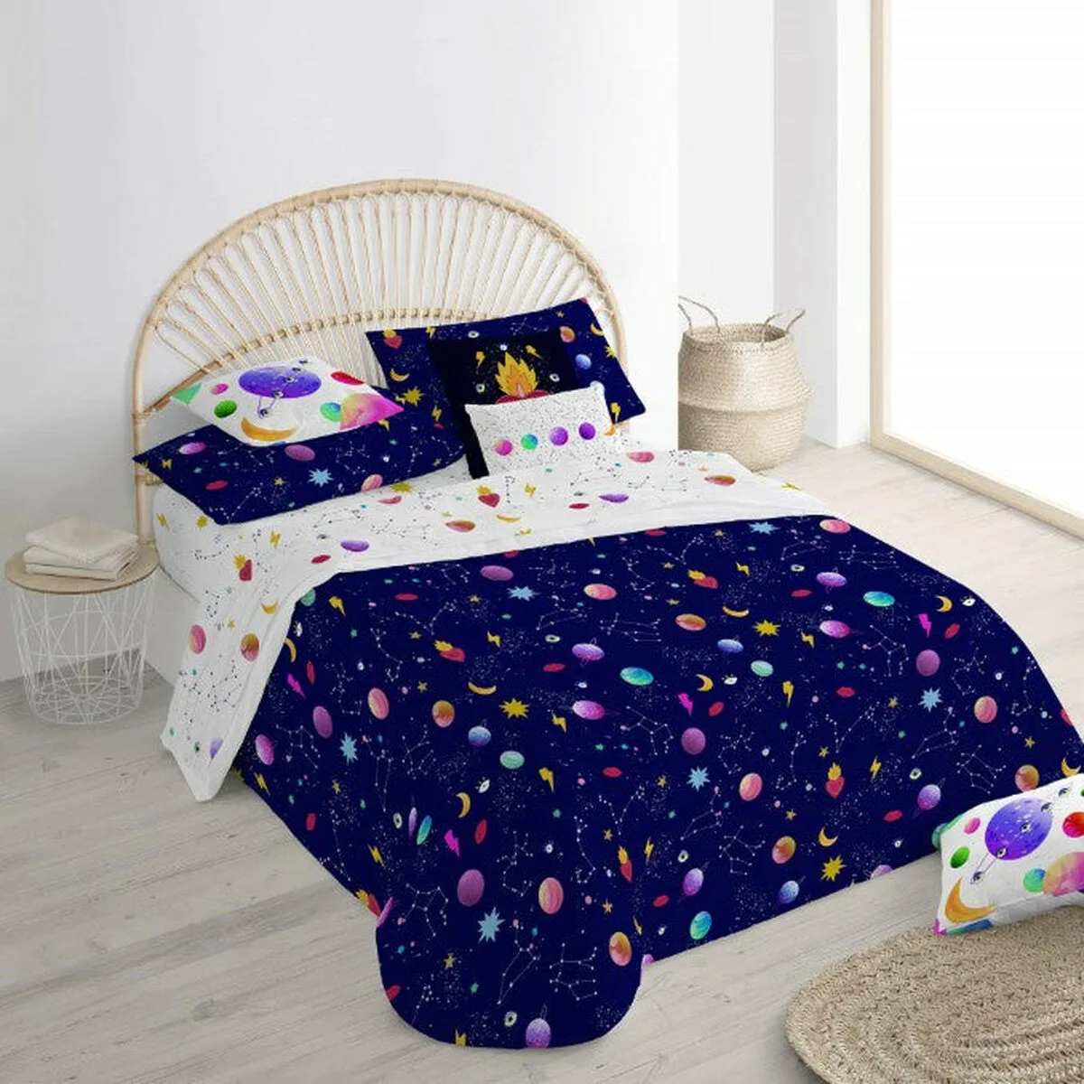 Housse de couette decolores cosmos multicouleur 175 fils 240 x 220 cm s981036566. Diaytar, c'est la preuve que le génie réside dans les détails. Chaque produit a été scruté, pesé, et approuvé.