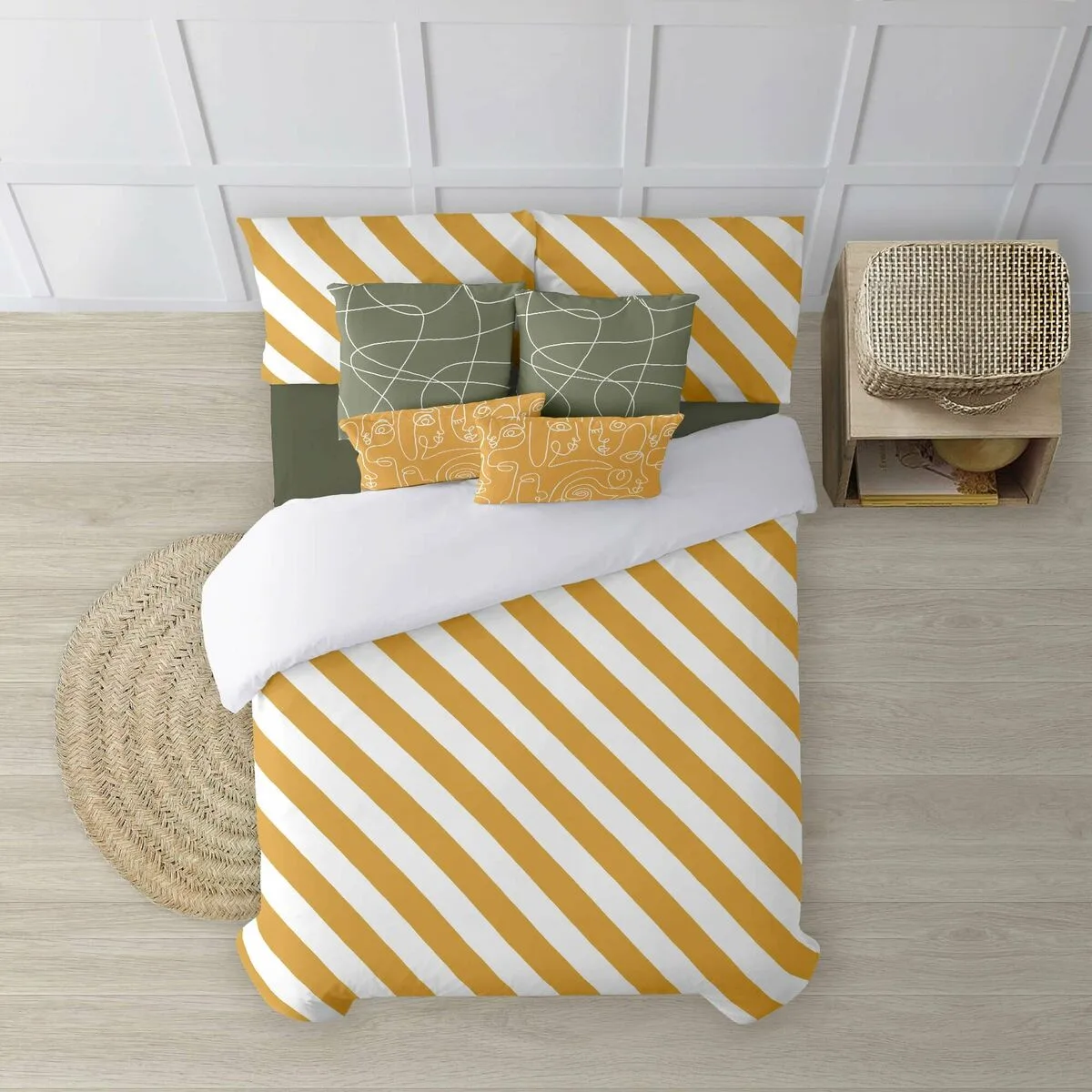 Housse de couette decolores marsella multicouleur 175 fils 240 x 220 cm goulot de bouteille s981101789. Diaytar incarne le nouveau visage du e-commerce : agile, éclectique et profondément ancré dans les tendances du moment