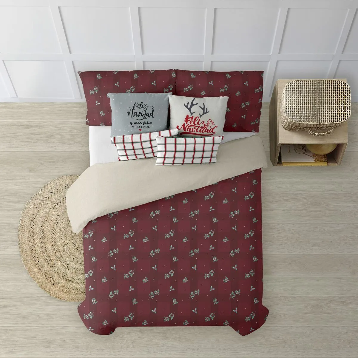Housse de couette decolores red christmas 1 multicouleur polyester 140 x 200 cm s980548536. Notre algorithme préféré chez Diaytar ? L'humain. Car rien ne remplace le coup de cœur pour un produit exceptionnel.