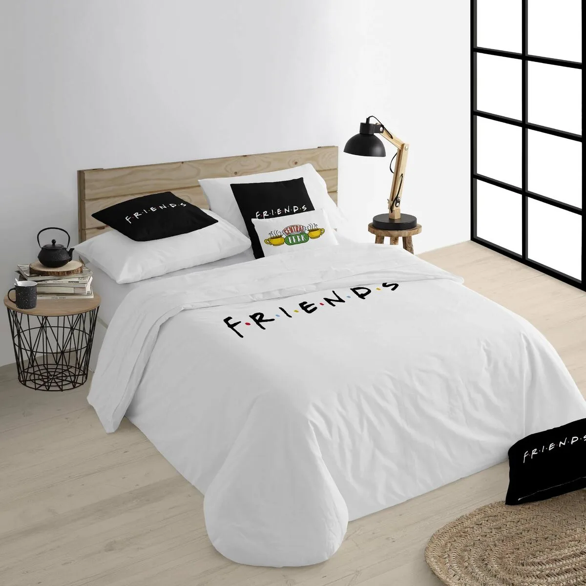 Housse de couette friends friends multicouleur 200 x 200 cm s981402524. La promesse Diaytar : une sélection rigoureuse de produits généraux où la tendance et la durabilité vont de pair