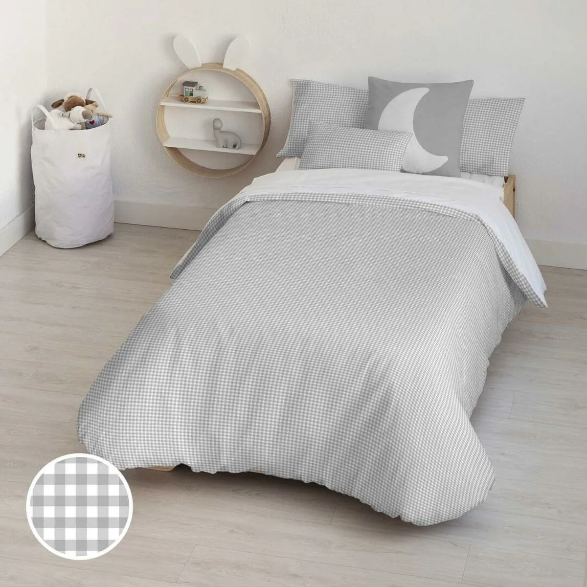 Housse de couette kids cotton vichy gris 180 x 220 cm s981454054. Chez Diaytar, chaque visite est l'occasion de découvrir un nouveau produit génial, qu'il soit électronique ou domestique