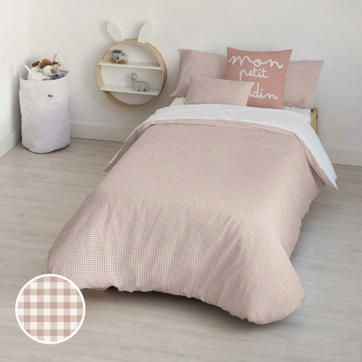 Housse de couette kids cotton vichy rose 155 x 220 cm s981450636. Diaytar, c'est l'alchimie parfaite entre la froide efficacité de la tech et la chaleur rassurante des produits de qualité.