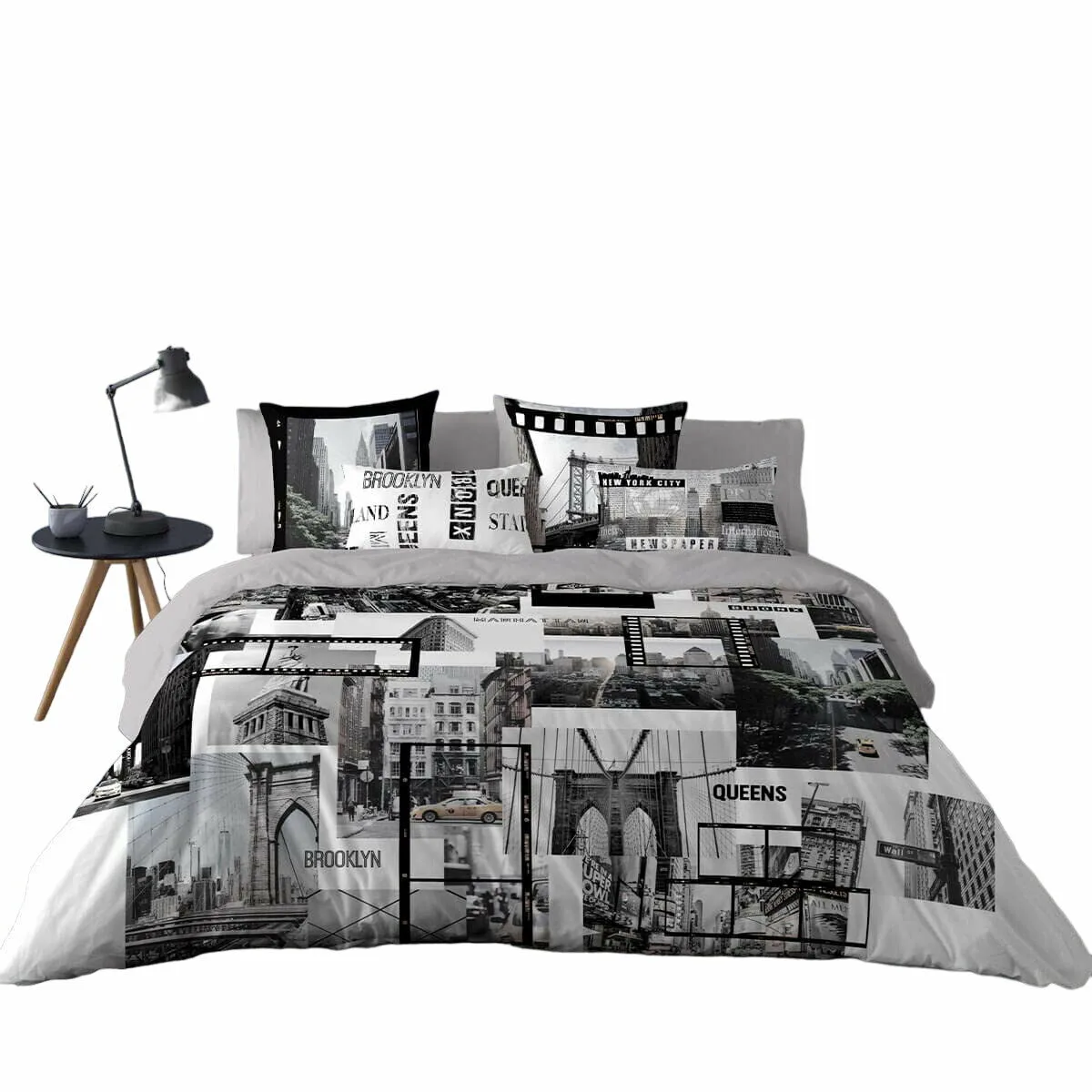 Housse de couette naturals downtown lit king size 3 pieces 260 x 220 cm s280761652. Chez Diaytar, nous transformons vos envies en réalité avec style.