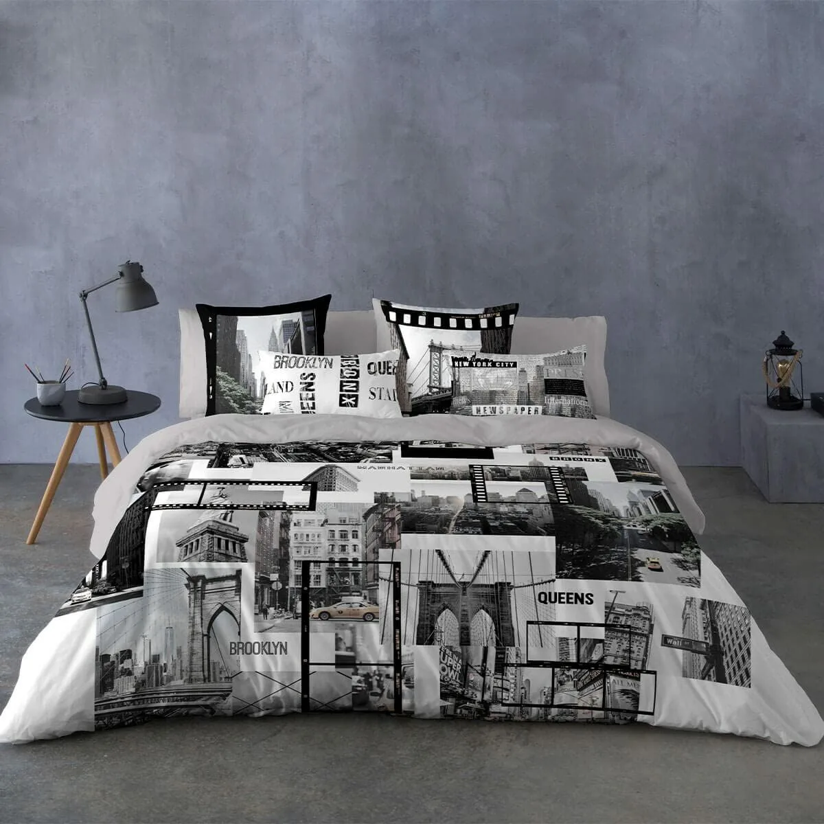 Housse de couette naturals downtown lit king size 3 pieces 260 x 220 cm s280761667. Les dernières tendances mode vous attendent chez Diaytar !