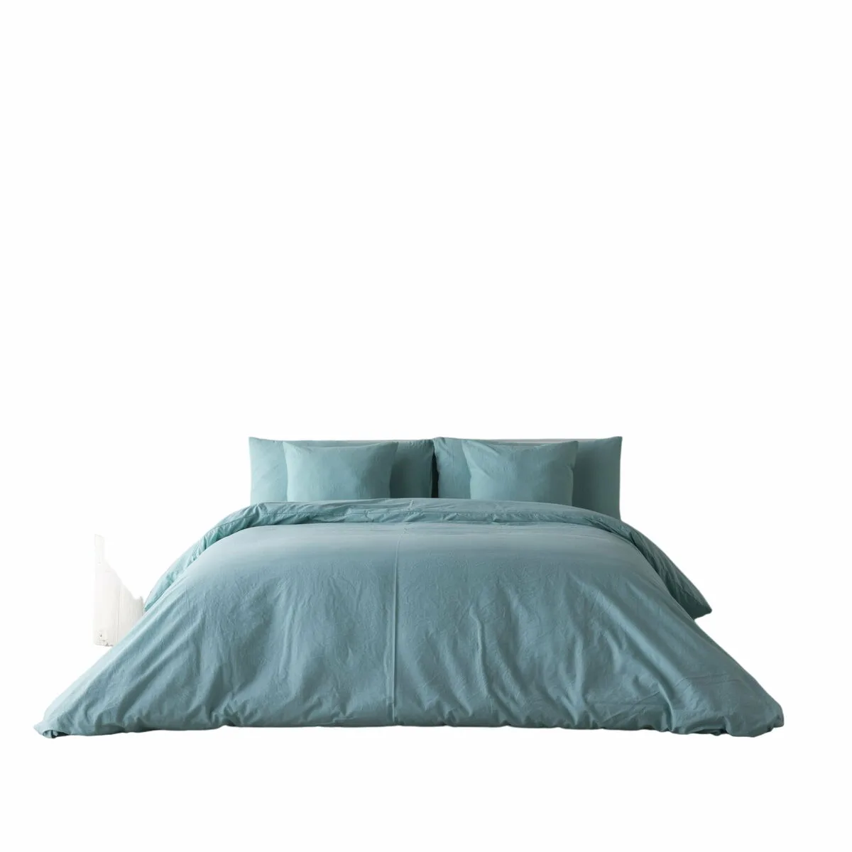 Housse de couette naturals lino blanco vert 143 x 200 cm s280454025. Notre algorithme préféré chez Diaytar ? L'humain. Car rien ne remplace le coup de cœur pour un produit exceptionnel.