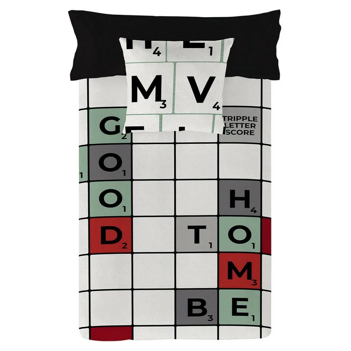 Housse de couette naturals scrabble lit king size 260 x 220 cm s280648376. Diaytar, c'est la boîte à outils de votre vie idéale. Des produits pour construire, embellir et optimiser votre quotidien.