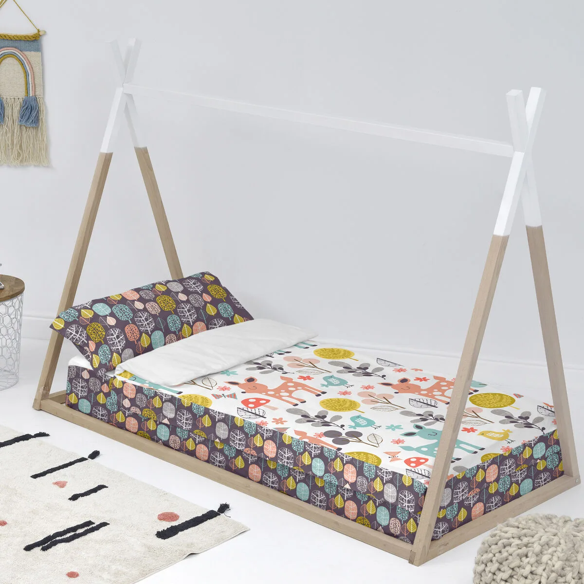 Housse de couette non rembourree happyfriday moshi moshi woodland multicouleur 105 x 200 cm d161085023. Osez l'originalité avec les créations mode exclusives de Diaytar.