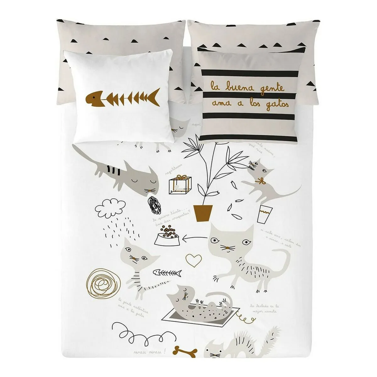 Housse de couette panzup cats lit king size 260 x 220 cm s280693625. Votre style, votre personnalité, nos produits : bienvenue chez Diaytar !