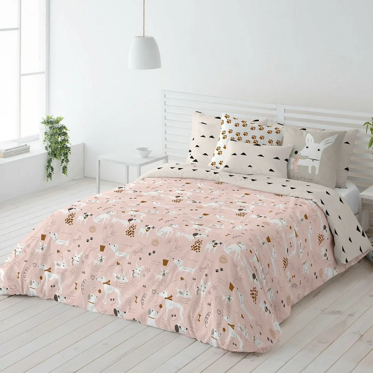 Housse de couette panzup dogs lit king size 260 x 220 cm s280703963. Découvrez l'univers Diaytar - Des milliers de produits sélectionnés avec soin pour vous.