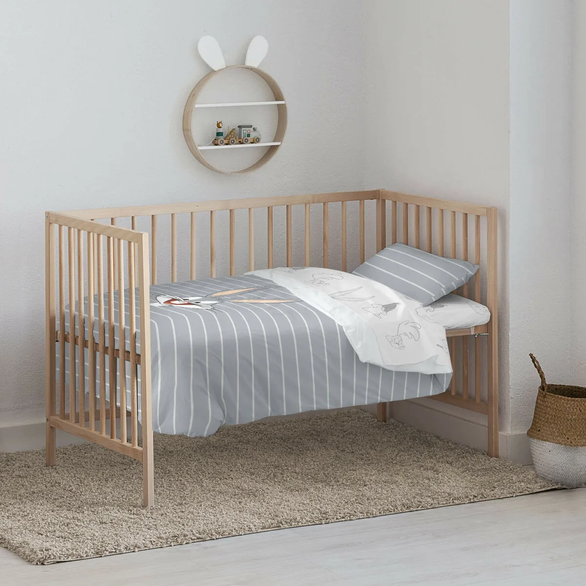 Housse de couette pour berceau looney tunes bugs bunny 100 x 120 cm s980320828. Diaytar, le nom qui garantit que chaque produit, du plus technologique au plus basique, a été choisi avec goût et exigence