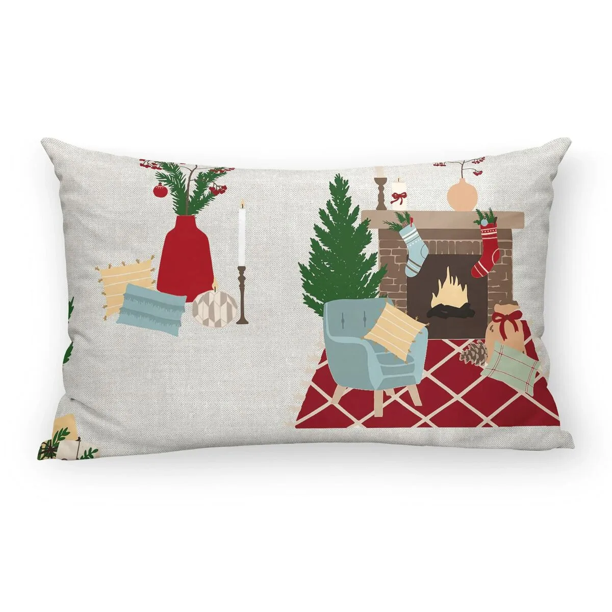 Housse de coussin belum laponia 7 multicouleur 30 x 50 cm s980543971. Votre garde-robe mérite le style Diaytar - Découvrez nos nouveautés !