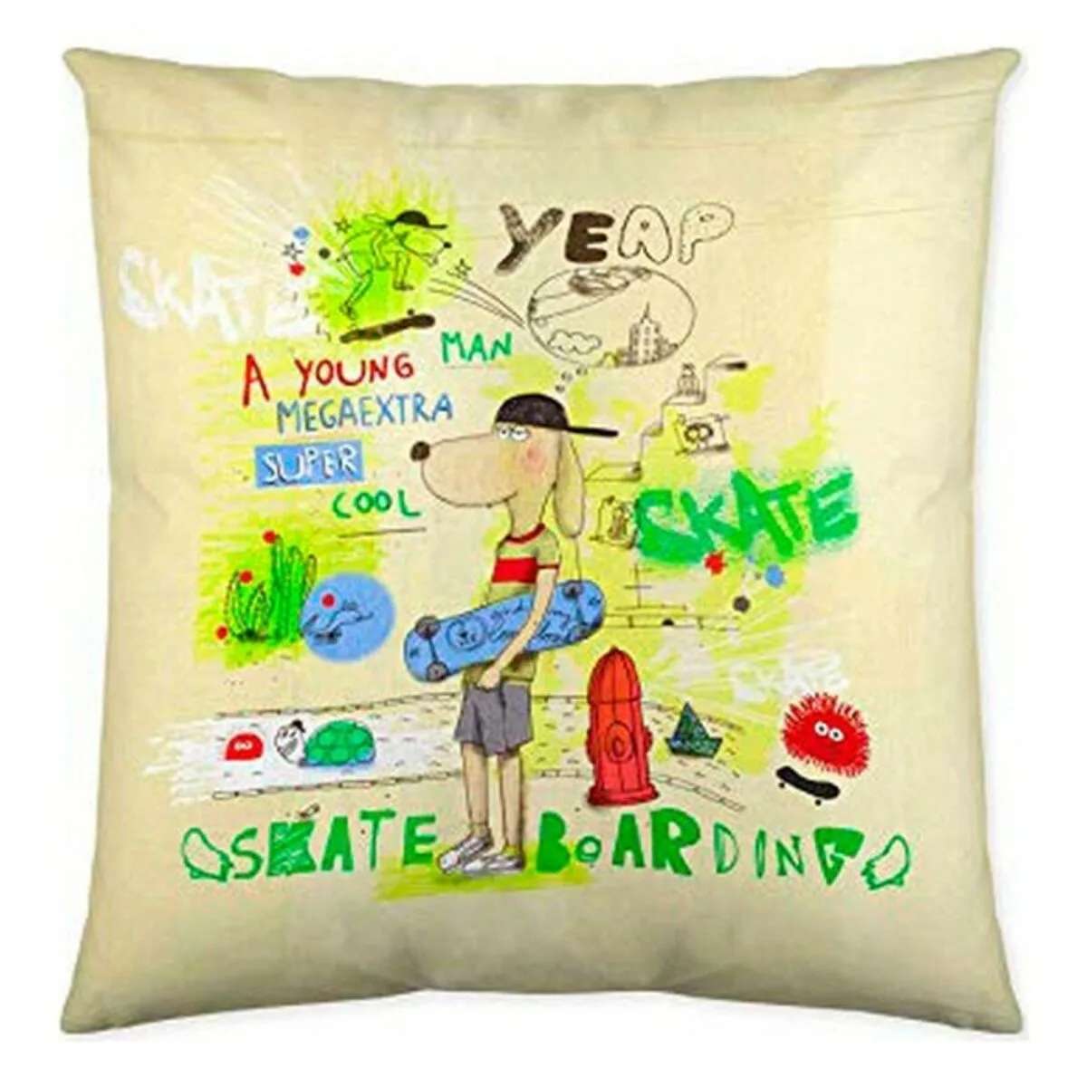 Housse de coussin cool kids skate boarding 50 x 50 cm s280032291. La promesse Diaytar : une sélection rigoureuse de produits généraux où la tendance et la durabilité vont de pair