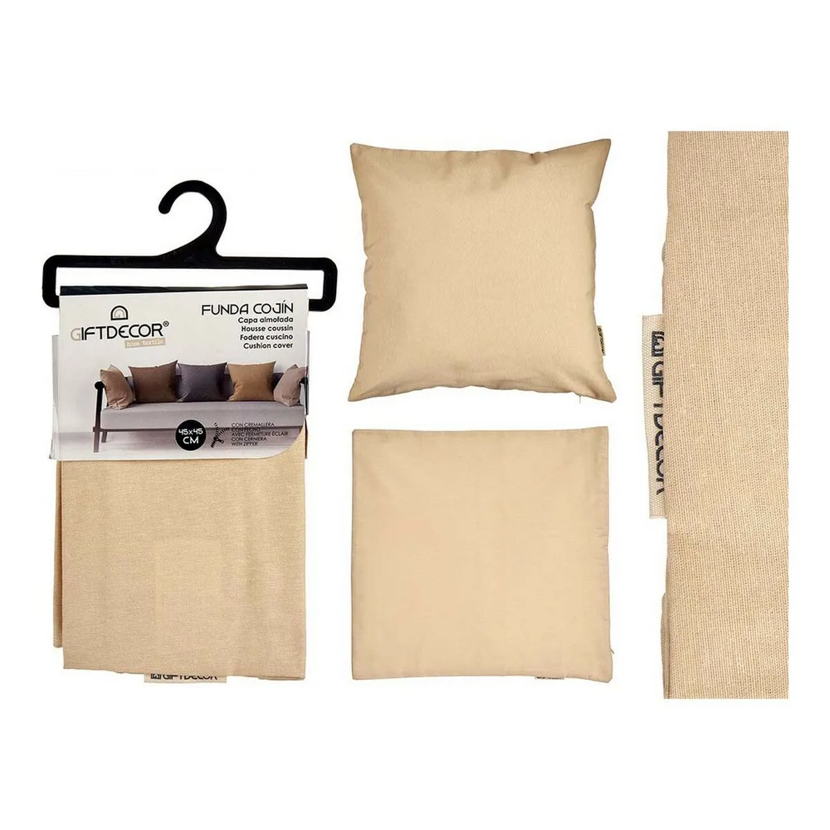 Housse de coussin creme beige 45 x 0 5 x 45 cm 60 x 0 5 x 60 cm s360847590. Diaytar a sélectionné pour vous une palette de produits allant de l'électronique grand public aux must-have de la maison