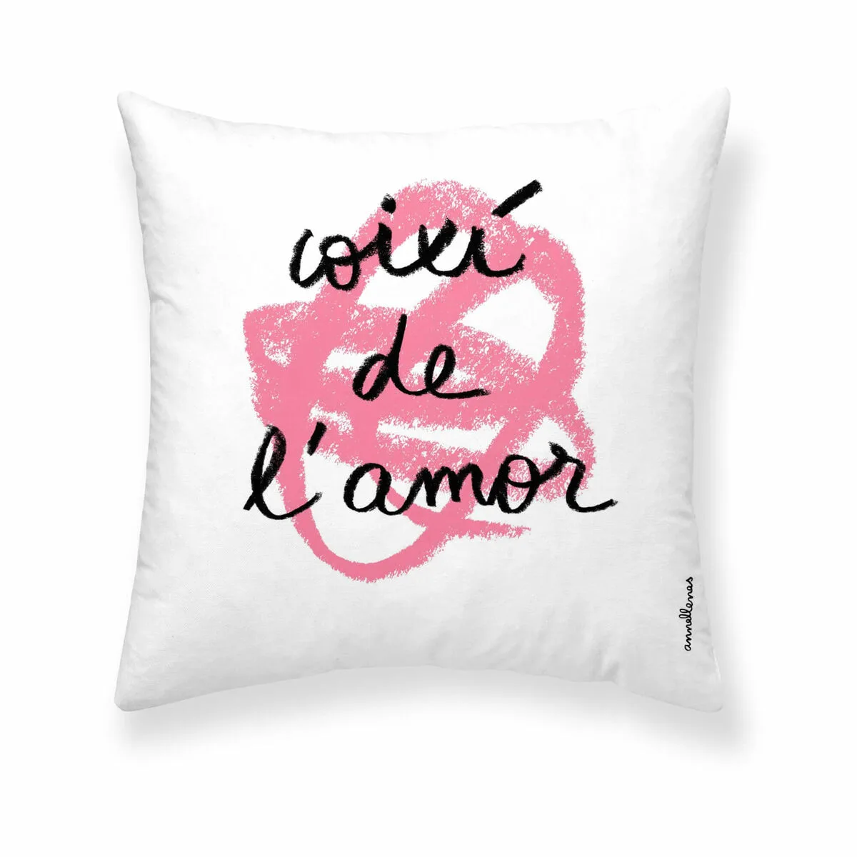 Housse de coussin decolores amor en catala multicouleur 50 x 50 cm coton catalan s981364321. Diaytar vous connecte à l'essentiel et au superflu stylé : une gamme complète de produits pour tous vos besoins et envies