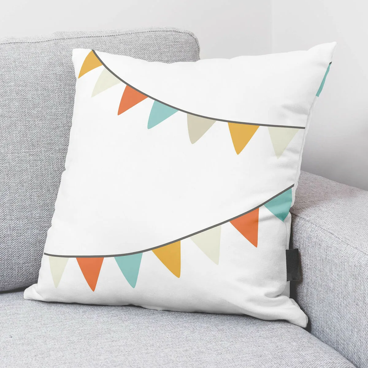 Housse de coussin decolores banderin multicouleur 50 x 50 cm s980953014. Diaytar Fashion : Soyez à la pointe de la mode avec nos collections exclusives.
