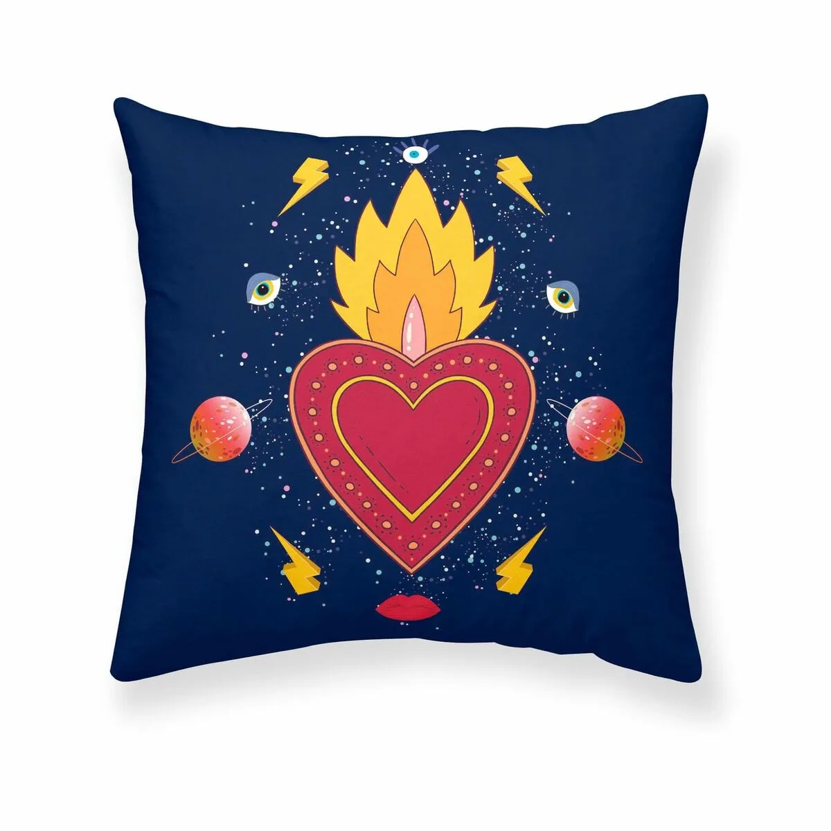 Housse de coussin decolores cosmos a multicouleur 50 x 50 cm s980965010. Diaytar, le curateur de votre style de vie moderne, à travers une offre généraliste constamment renouvelée et actualisée