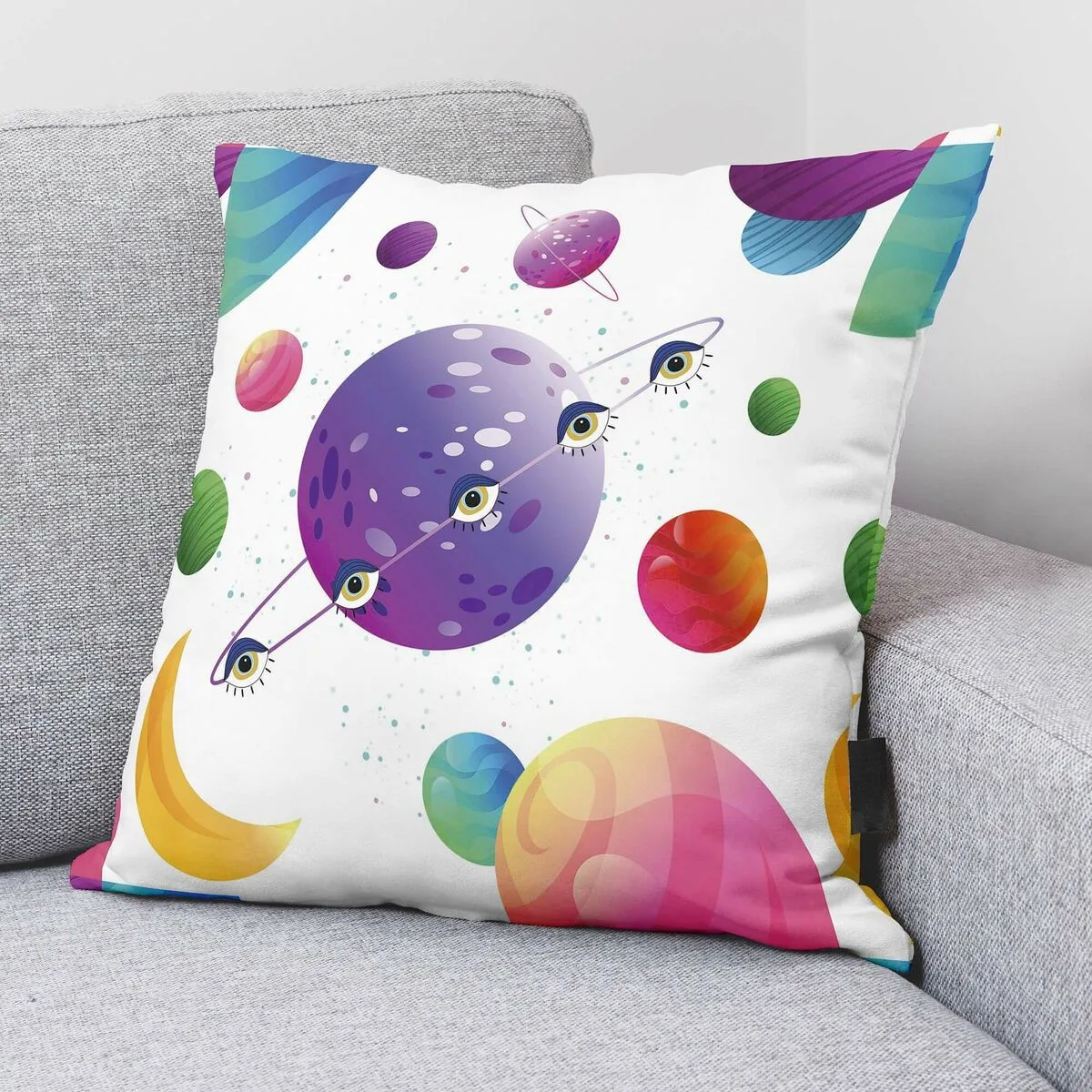 Housse de coussin decolores cosmos b multicouleur 50 x 50 cm s980965132. L'art de vivre à la française s'exprime dans notre collection maison Diaytar.