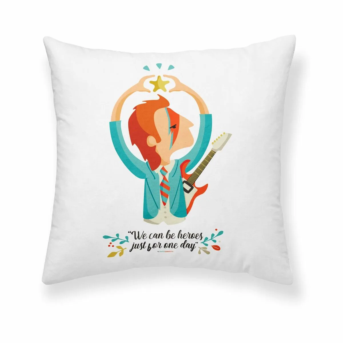 Housse de coussin decolores heroes multicouleur 50 x 50 cm s980953784. Diaytar s'adresse aux esprits modernes en quête de produits qui allient performance technologique et design épuré