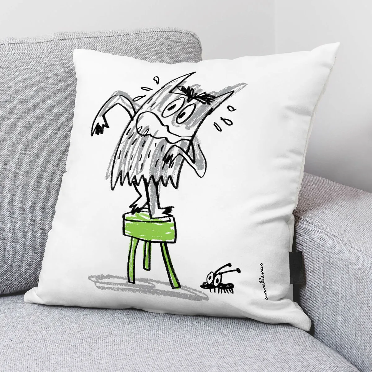 Housse de coussin decolores miedos multicouleur 50 x 50 cm s980968465. La recette Diaytar : un tiers de design, un tiers d'innovation, un tiers de fonctionnalité. Le tout saupoudré de tendance.