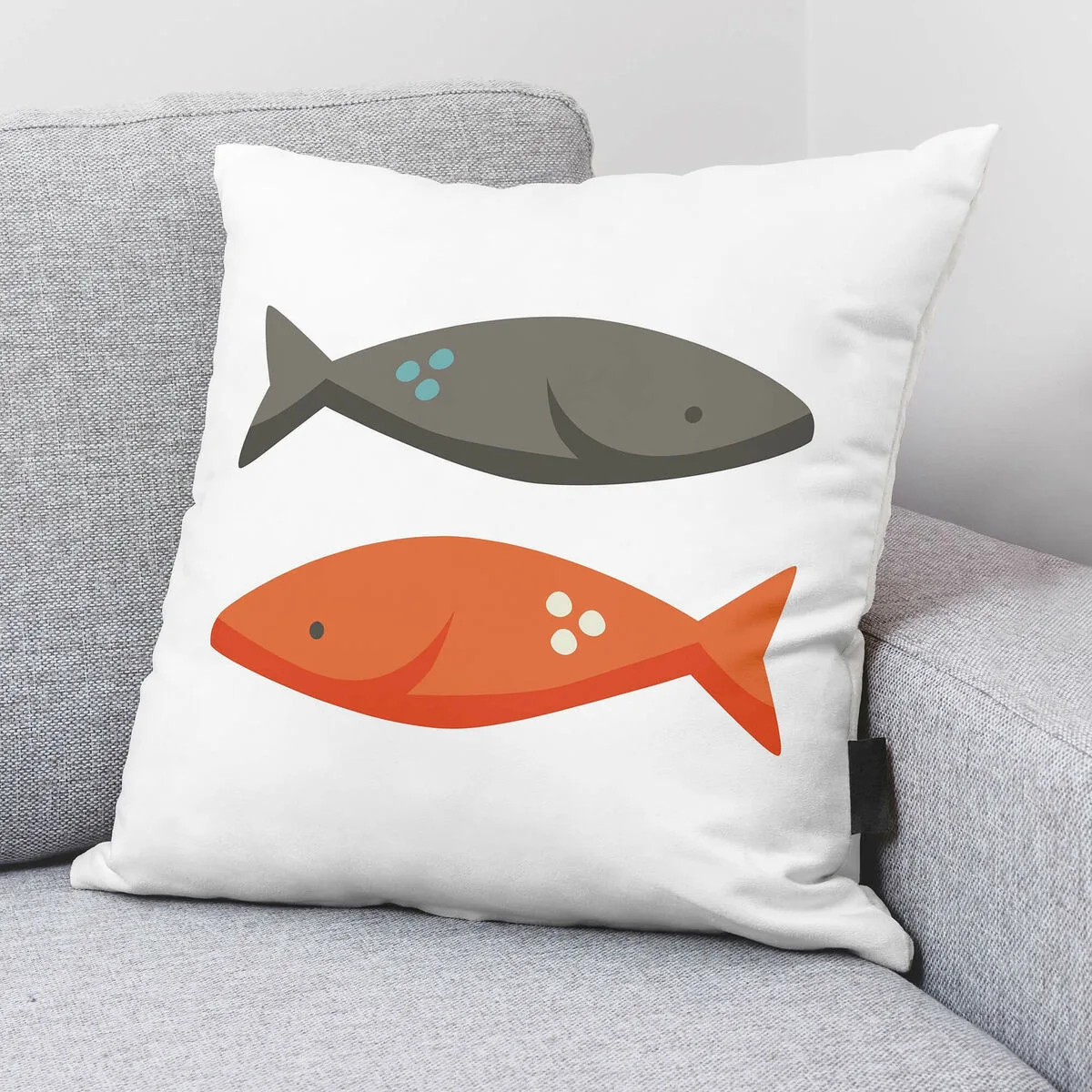 Housse de coussin decolores peces rojo rouge 50 x 50 cm s980954222. L'excellence à portée de clic avec la boutique en ligne Diaytar.
