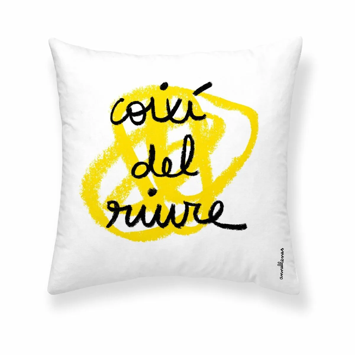 Housse de coussin decolores risa multicouleur 50 x 50 cm coton catalan s981366284. Diaytar Fashion : Soyez à la pointe de la mode avec nos collections exclusives.