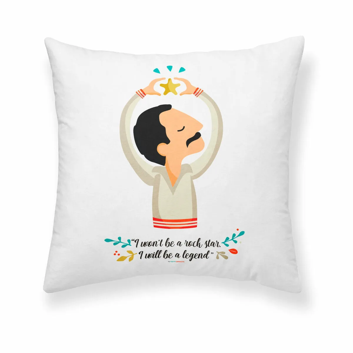 Housse de coussin decolores rock star multicouleur 50 x 50 cm s980954617. Notre équipe chez Diaytar est votre équipe de choc, dévouée à débusquer les produits qui méritent votre attention.