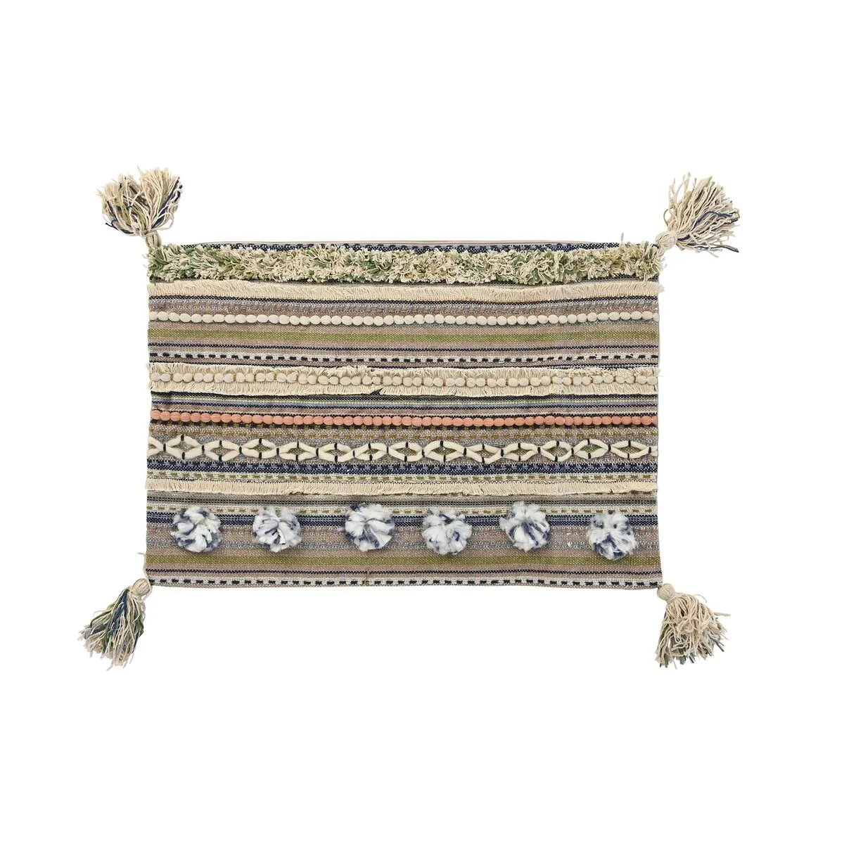 Housse de coussin dkd home decor 60 x 1 x 40 cm multicouleur frange s304158525. Plongez dans l'univers Diaytar, votre référence pour des produits du quotidien, high-tech et déco, tous porteurs de tendances