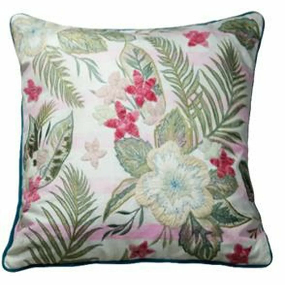 Housse de coussin dkd home decor 60 x 1 x 40 cm rose vert tropical s304158333. Diaytar, le compagnon des esprits créatifs et exigeants en quête de produits généraux hors des sentiers battus
