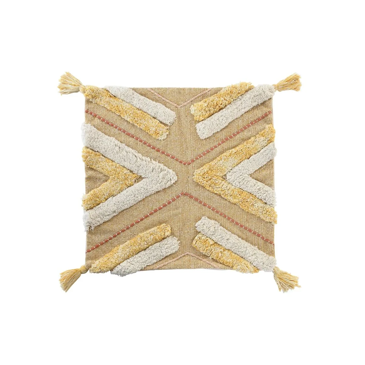 Housse de coussin dkd home decor jaune 50 x 1 x 50 cm s304158691. Diaytar, une destination où l'on vient pour un produit précis et où l'on reste pour l'étendue et la qualité de l'offre