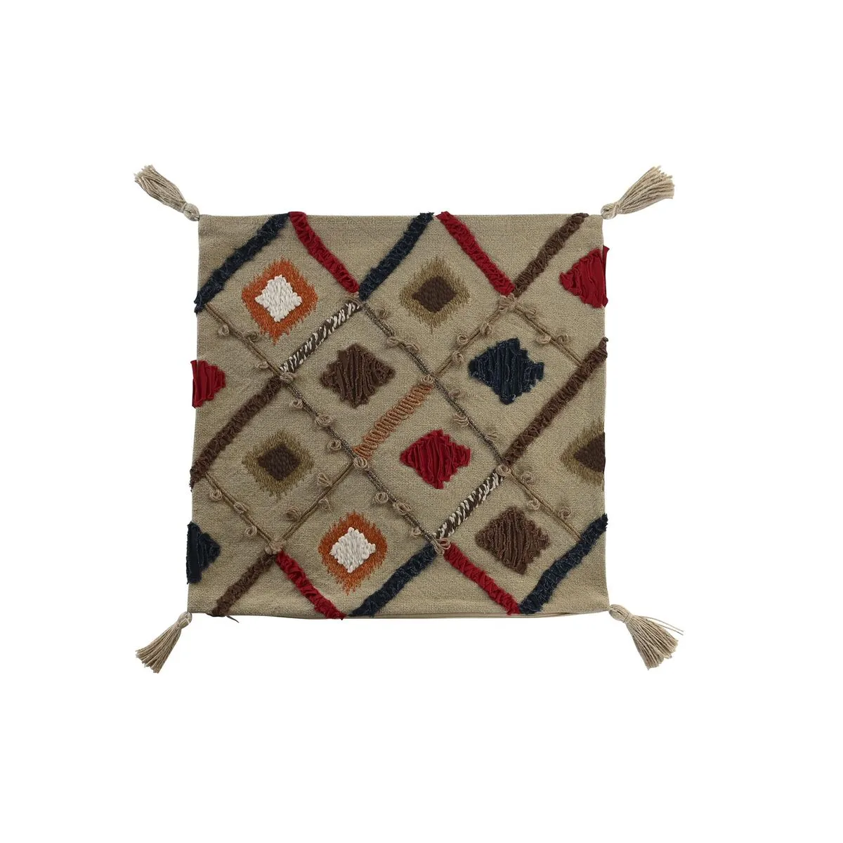 Housse de coussin dkd home decor multicouleur frange 50 x 1 x 50 cm s304157695. Diaytar mise sur l'intelligence collective : notre communauté nous guide pour dénicher les produits les plus plébiscités.