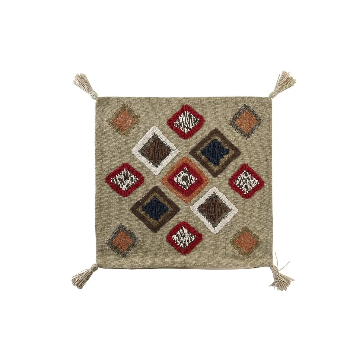Housse de coussin dkd home decor multicouleur frange 50 x 1 x 50 cm s304157848. Les influenceurs adorent Diaytar pour ses pièces mode avant-gardistes.