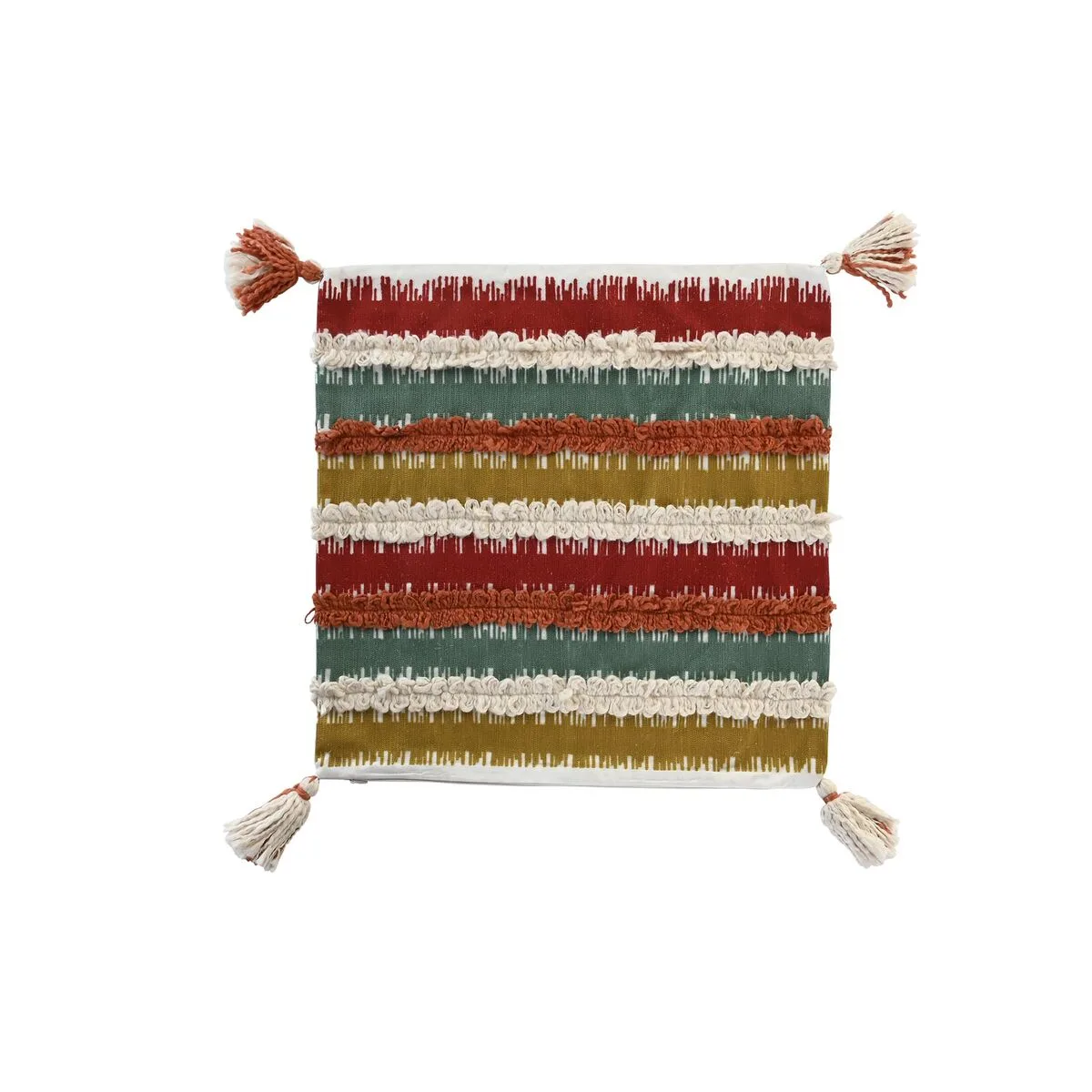 Housse de coussin dkd home decor rayures multicouleur 50 x 1 x 50 cm s304156286. Votre garde-robe mérite le style Diaytar - Découvrez nos nouveautés !