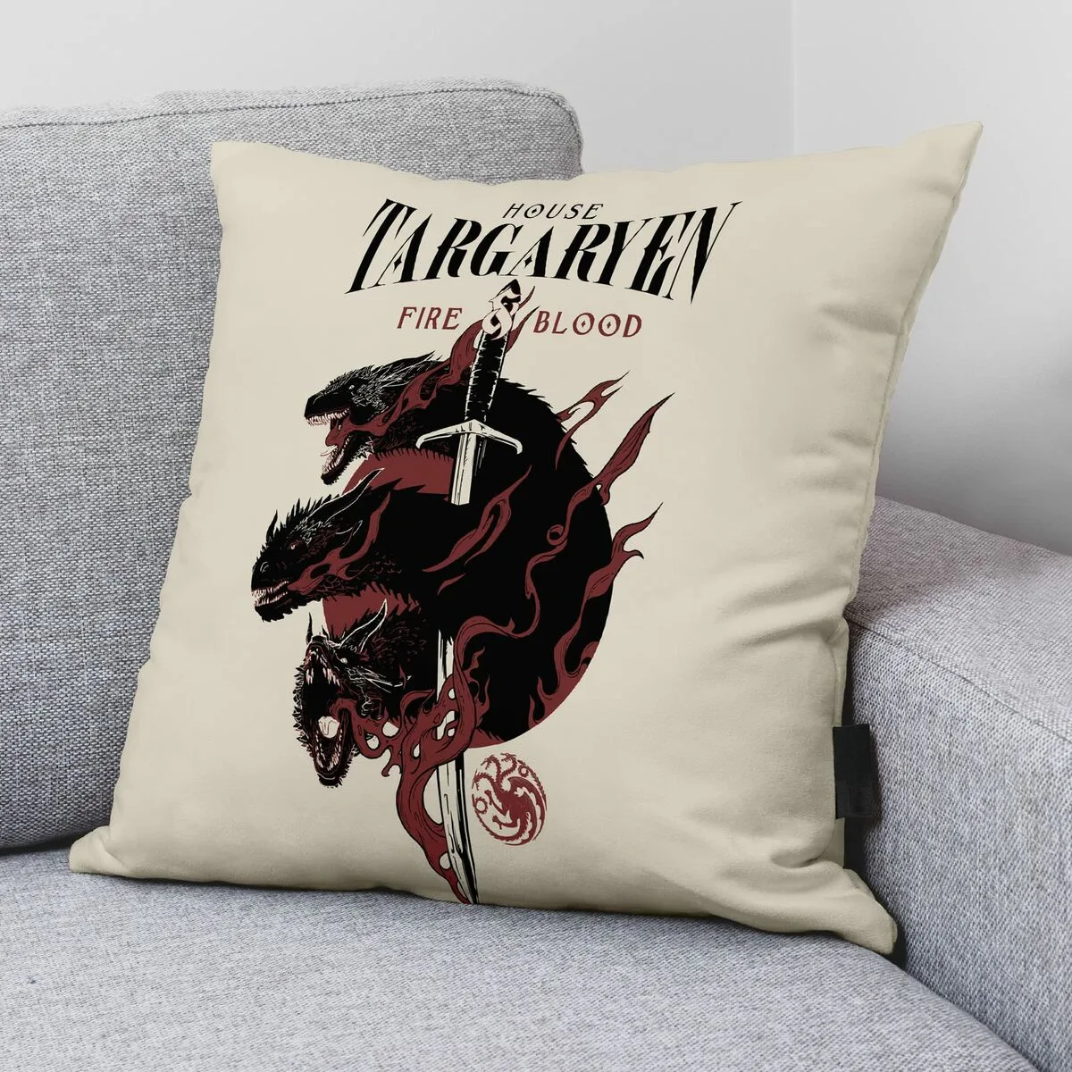 Housse de coussin game of thrones targaryen a multicouleur 45 x 45 cm s980589217. Diaytar capitalise sur la diversité : notre force est de vous offrir un choix immense sans jamais sacrifier la qualité