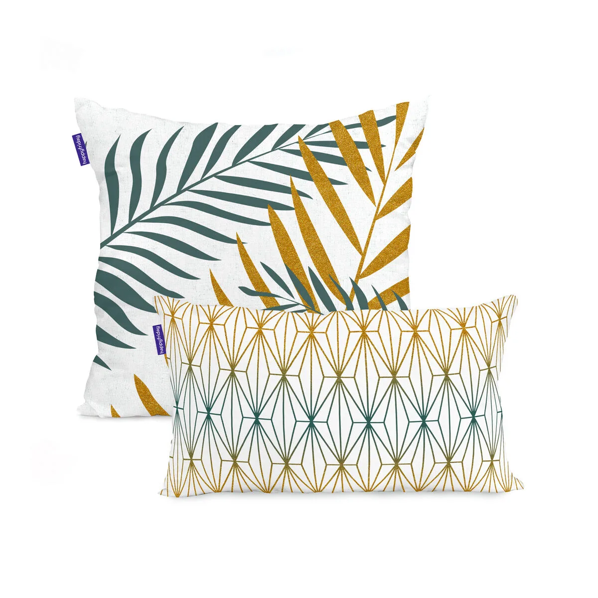 Housse de coussin happyfriday blanc foliage mint multicouleur 2 pieces d161102362. L'aventure Diaytar commence ici : parcourez un catalogue généraliste unique où la surprise et la qualité sont au rendez-vous