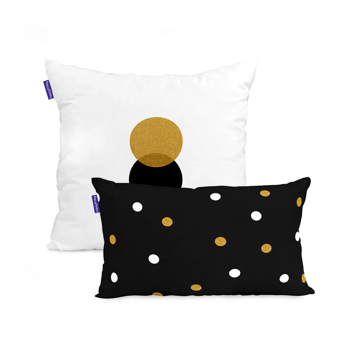 Housse de coussin happyfriday blanc golden dots multicouleur 2 pieces d161199216. Votre boutique de confiance Diaytar vous accompagne dans tous vos projets.