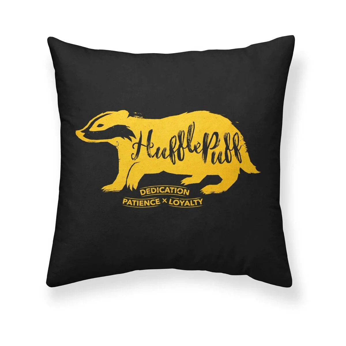 Housse de coussin harry potter hufflepuff noir multicouleur 50 x 50 cm s980079657. Tendance, confort et qualité : la trilogie gagnante de Diaytar Mode.