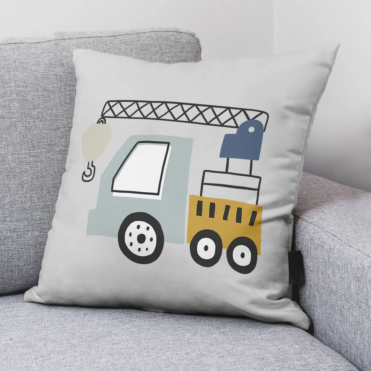 Housse de coussin kids cotton brail a blanc 50 x 50 cm coton s981375480. Diaytar, c'est la fusion entre le meilleur de l'artisanat et le cutting-edge de la technologie, au service de votre quotidien.
