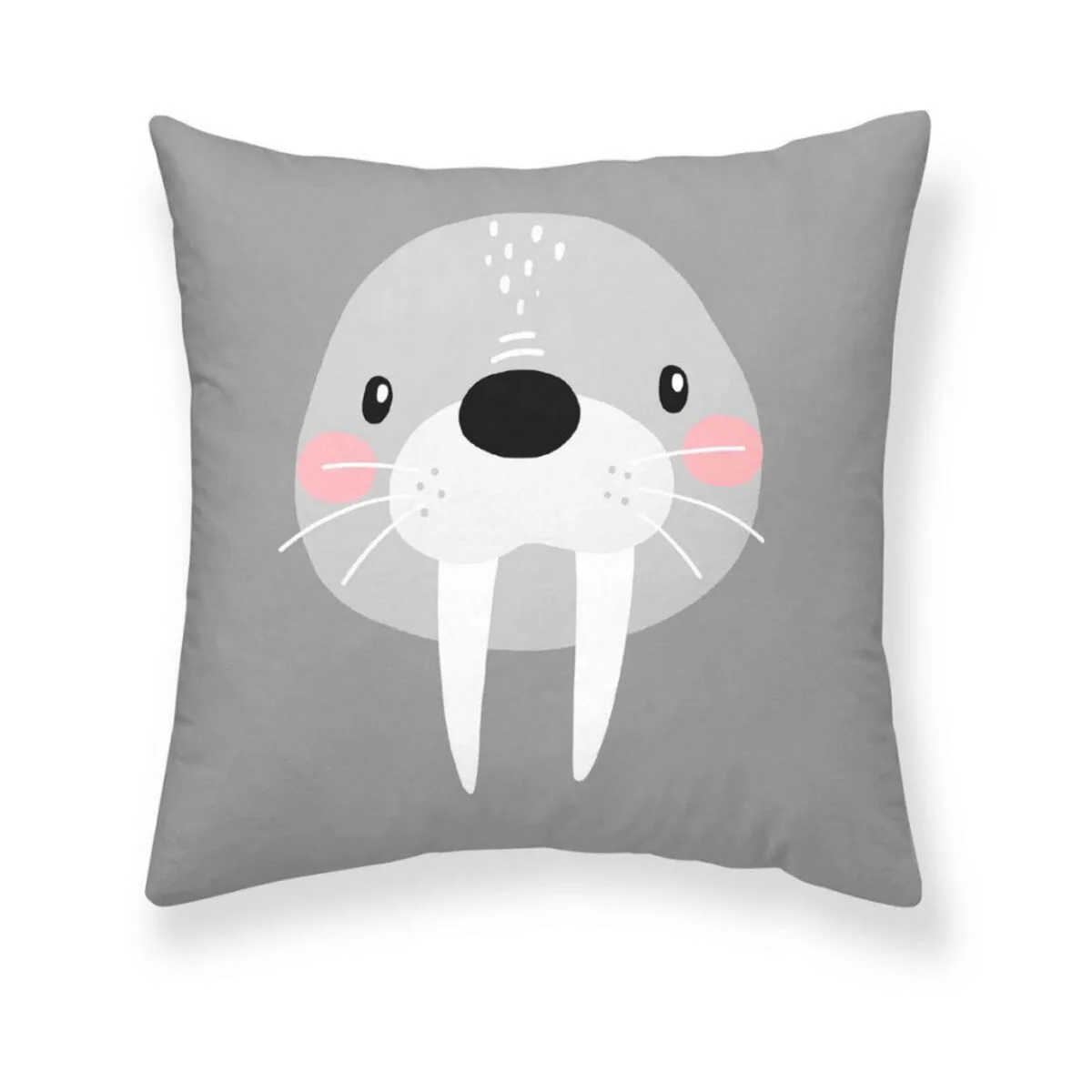 Housse de coussin kids cotton tabor a gris 50 x 50 cm phoque s980424575. Votre vie, simplifiée et stylisée par Diaytar et sa collection de produits essentiels et innovants