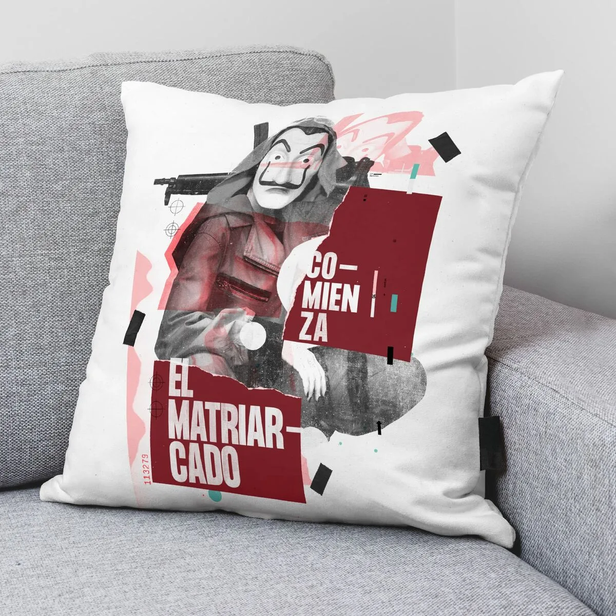 Housse de coussin la casa de papel aikido a blanc multicouleur 45 x 45 cm s980580915. Nous avons bâti Diaytar sur un principe simple : offrir le meilleur des produits généraux et électroniques sans élitisme