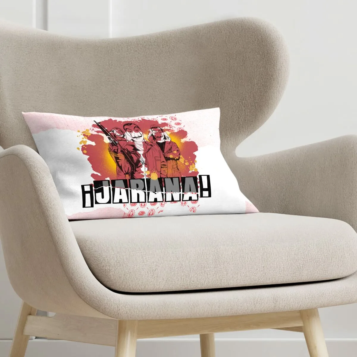 Housse de coussin la casa de papel tokio c multicouleur 30 x 50 cm s980579446. L'excellence à portée de clic avec la boutique en ligne Diaytar.