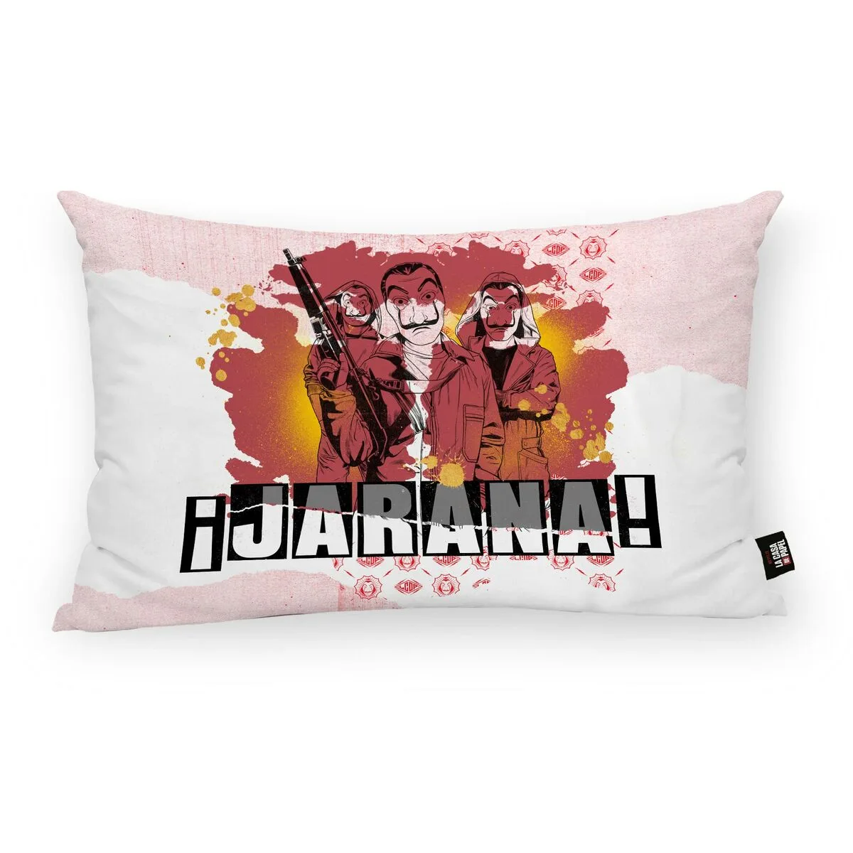 Housse de coussin la casa de papel tokio c multicouleur 30 x 50 cm s980579450. Tendance, confort et qualité : la trilogie gagnante de Diaytar Mode.