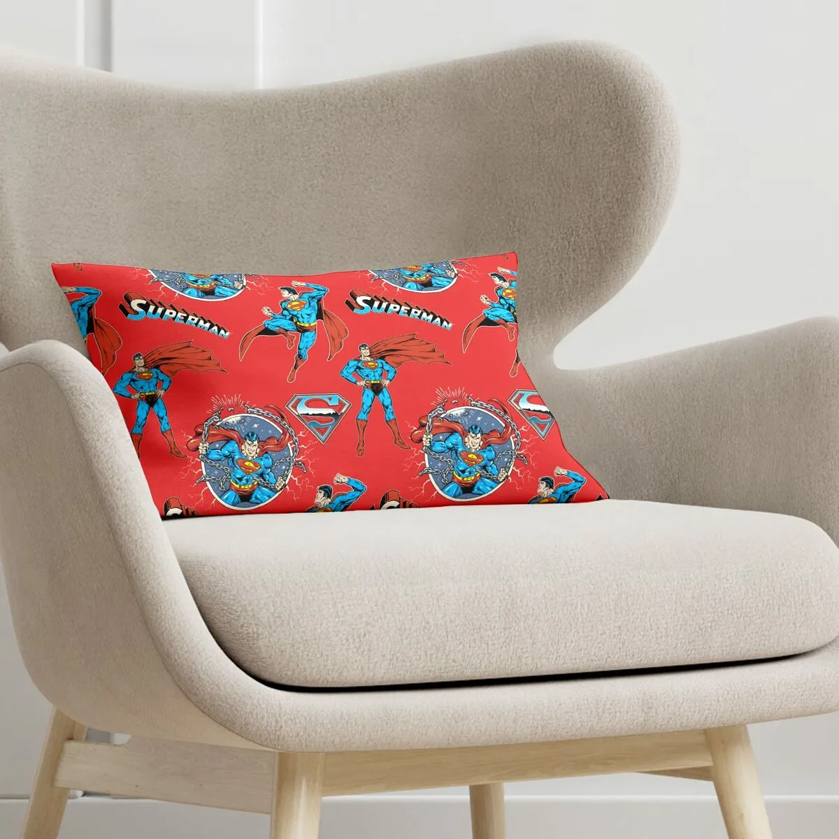 Housse de coussin superman superman c rouge multicouleur 30 x 50 cm s980578742. Diaytar : Votre guide shopping pour une sélection exigeante de produits tendance, technologiques et domestiques