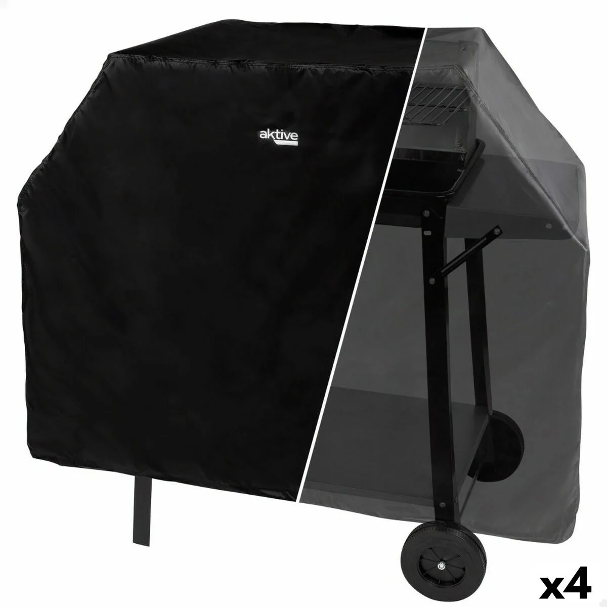 Housse de protection pour barbecue aktive noir 4 unites 142 x 120 x 60 cm s890240481. Votre boutique de confiance Diaytar vous accompagne dans tous vos projets.