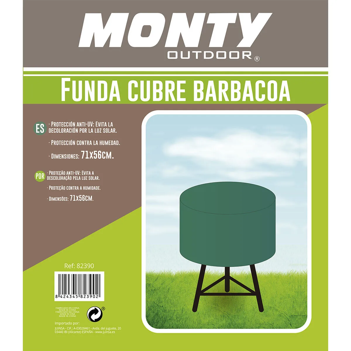 Housse de protection pour barbecue vert raphia 71 x 71 x 56 cm s870041871. Nous avons créé Diaytar pour être le point de repère dans le paysage souvent confuse du e-commerce généraliste.