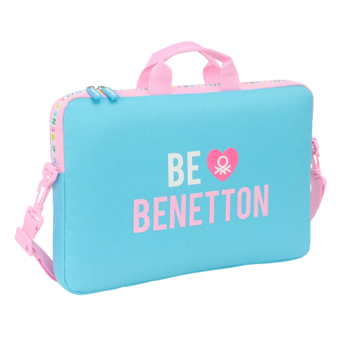 Housse pour ordinateur portable benetton unique rose turquoise 40 x 27 x 4 cm s431211568. Chez Diaytar, nous sommes convaincus que le meilleur produit est celui qui allie utilité, beauté et innovation. C'est notre credo.