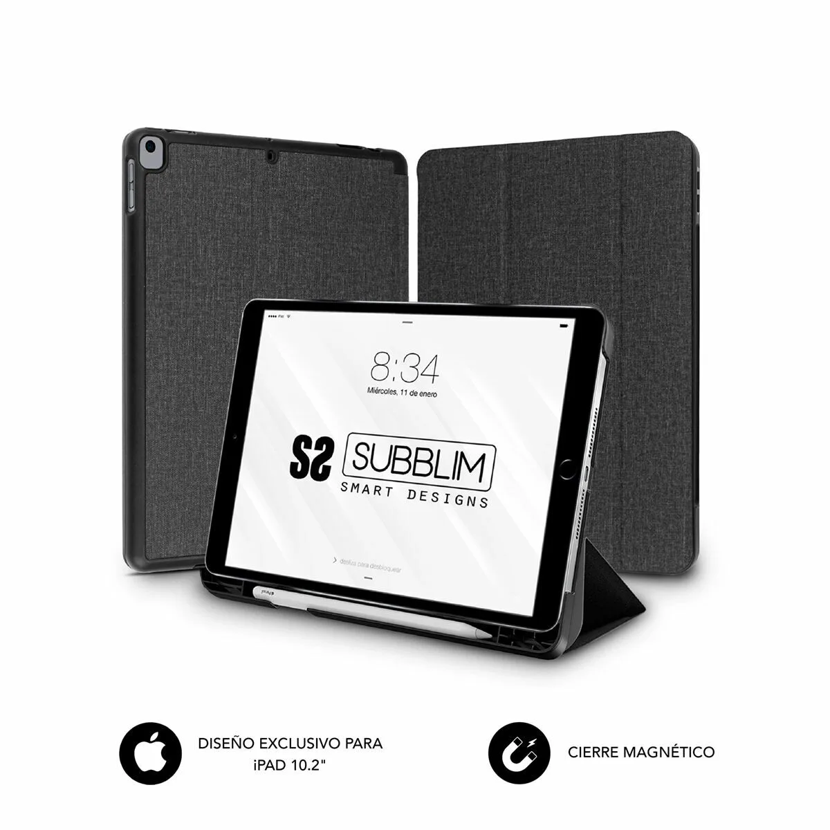 Housse pour tablette subblim funda tablet ipad 10 2 9 8 7 gen black noir 10 2 s562222574. Diaytar, c'est le compagnon de ceux qui aiment prendre soin d'eux et de leur intérieur avec des produits choisis avec amour.