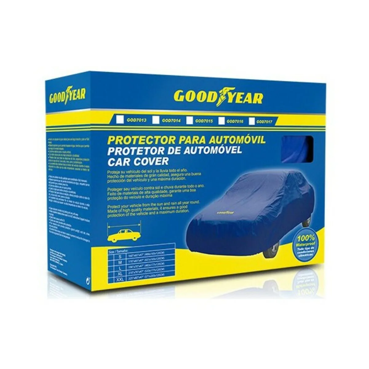 Housse pour voitures goodyear god7014 bleu taille m s370016248. Diaytar, c'est la solution élégante à tous vos problèmes du quotidien, et la source de nouvelles envies insoupçonnées.